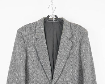 HARRIS TWEED Vintage Tweed-Blazer für Pierre Cardin