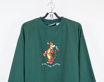 Sweat-shirt Winnie l'ourson DISNEY Tigrou des années 90