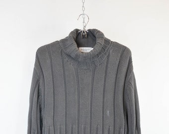 YVES SAINT LAURENT Vintage Turtleneck Knit Sweater