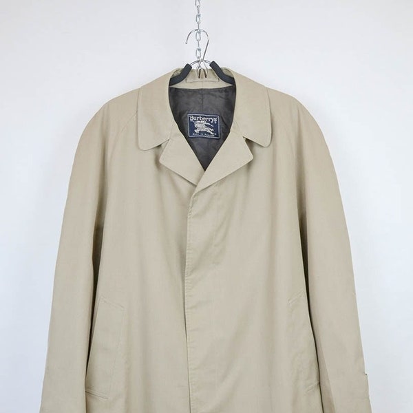 BURBERRYS Cappotto trench monopetto vintage