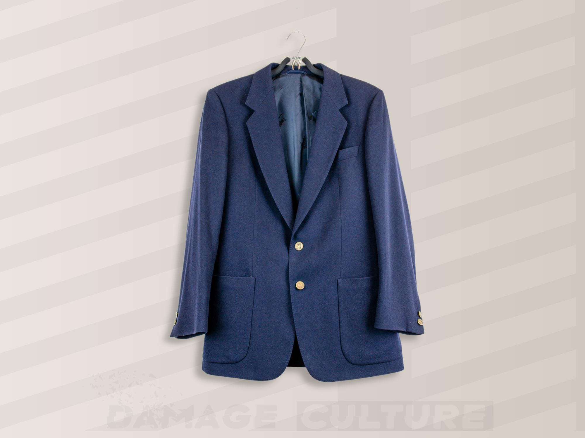 Blue Burberry Blazer - Etsy