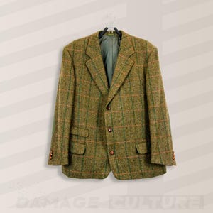 Burberry Tweed Coat - Etsy