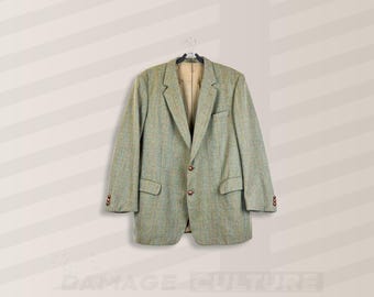 BURBERRYS Vintage Mens Blazer 80s Authentic Burberry of London