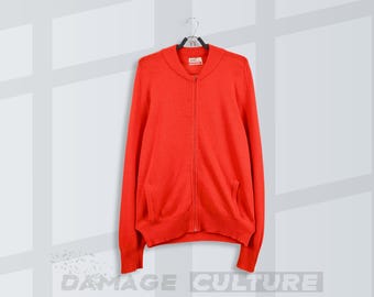 Cardigan con zip in cashmere Fedeli / Prodotto in Italia / Taglia IT 50 (M-L)