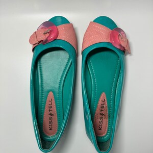 Turquoise bottom flats on sale