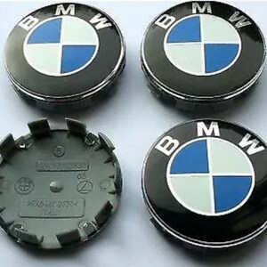 TAPPI COPRIMOZZO PER RUOTE BMW COMPATIBILE CERCHI SERIE 1 2 3 4 5