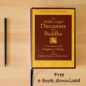The Middle Length Discourses of the Buddha, A Translation of the Majjhima Nikaya by Bhikkhu Bodhi, Free E-book, Buddhist Dharma Teachings
