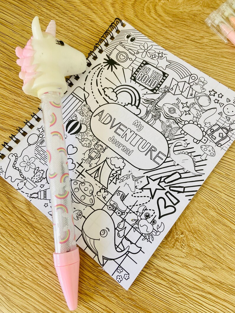My Adventure Journal, Travel Journal for kids, Adventure journal for kids, journal for kids, mindfulness for kids, kids mindfulness image 1