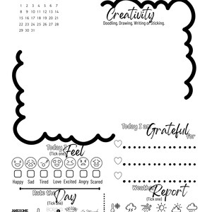 My Adventure Journal, Travel Journal for kids, Adventure journal for kids, journal for kids, mindfulness for kids, kids mindfulness image 8