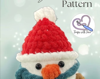 Kein Sew Chunky Schneemann-Muster