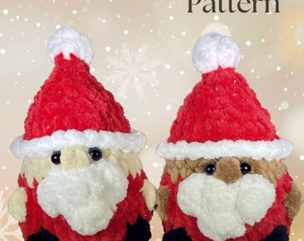 No Sew Chunky Santa Häkelanleitung