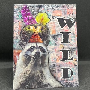 Carte d'art - Sauvage