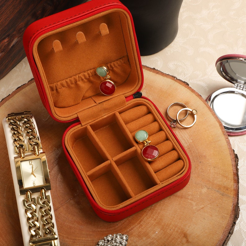 Personalized Jewelry Case, Custom Jewelry Boxes, Leather Jewelry