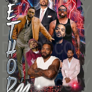 METHOD MAN Collage Digital PNG File