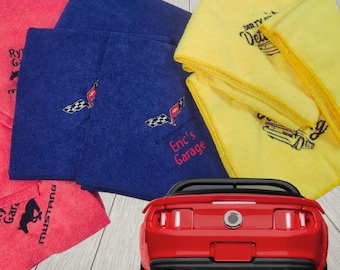 Personalized Car Towels