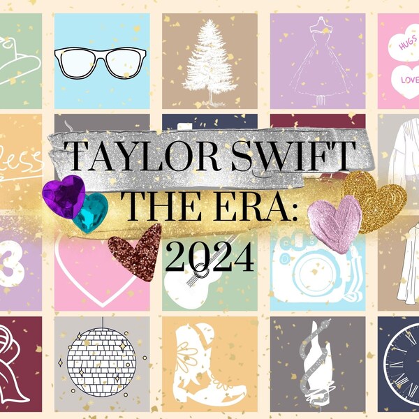 Tayor Swift Digital Calendar Etsy