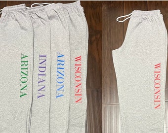 Custom Sweatpants-Heavy Blend, personalize your sweatpants, custom school team sweatpants,custom work out sweatpants,custom dance sweatpants