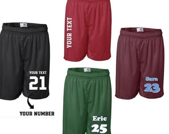Custom UNISEX Basketball Mesh Shorts-7-inch,Personalized Unisex Shorts, Custom Unisex Men Women Youth shorts,Add Name Number to Mesh Shorts