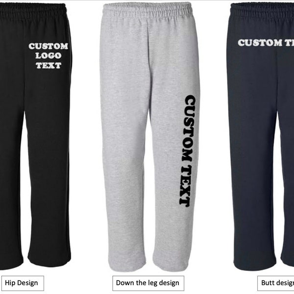 Custom Sweatpants, personalize your sweatpants, custom school team dance trip sweatpants,custom work out sweatpants,custom dance sweatpants