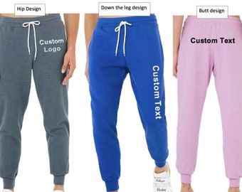 Custom Sweatpants-Bella Canvas,personalize your sweatpants,customized custom school team sweatpants,custom work out sweatpants,custom sweats