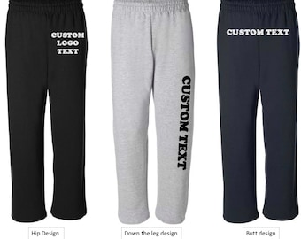 Custom Sweatpants, personalize your sweatpants, custom school team dance trip sweatpants,custom work out sweatpants,custom dance sweatpants