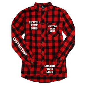 CUSTOM Women Flannel Long-sleeve Pajama Shirt,Custom Flannel shirt,Personalized Flannel Style Women Shirt,Custom flannel bride wedding shirt