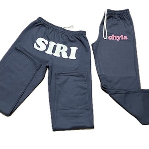 Custom UNISEX open bottom Sweatpants,personalize your sweatpants,custom school team trip workout gym sweatpants,custom dance party sweatpant