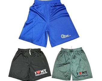 6-inch Custom YOUTH Unisex Basketball Mesh Shorts,Custom Personalized Unisex Shorts,Custom Unisex Youth short,Add Name Number to Mesh Shorts