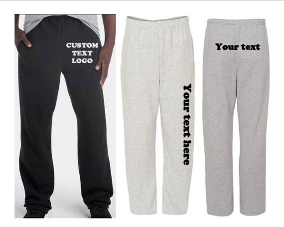 Custom sweatpants with pockets sale