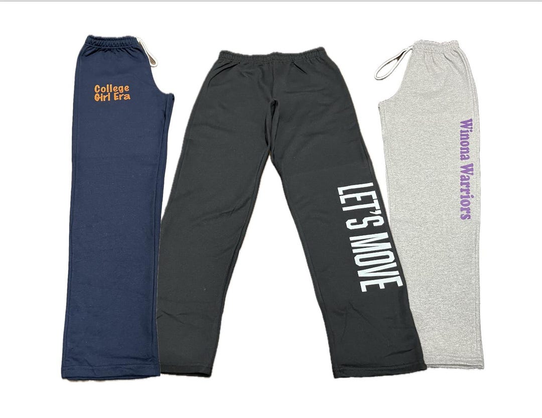 Custom Heavy Blend Sweatpants, Personalized Team Workout Sweatpants ...