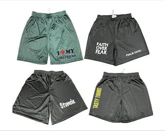 Custom UNISEX Basketball Mesh Shorts-7-inch, Custom Personalized Unisex Shorts, Custom Men Women Youth shorts,Add Name Number to Mesh Shorts