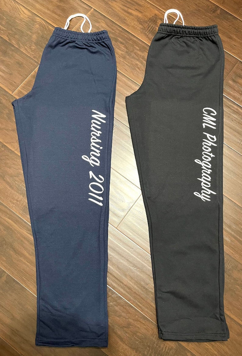 Custom Sweatpants, personalize your sweatpants, custom school team dance trip sweatpants,custom work out sweatpants,custom dance sweatpants image 8