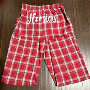 CUSTOM Women Flannel Jogger, Custom Flannel pajama pants, Personalized Unisex Flannel Style Pants, custom Flannel Unisex sweatpants image 3