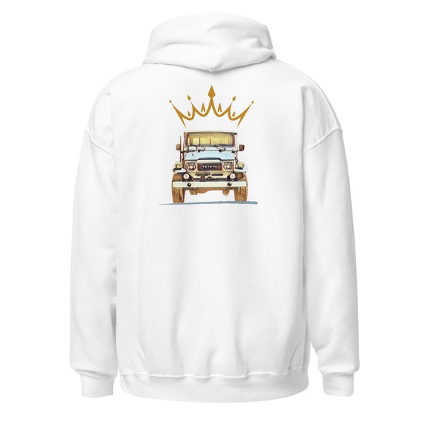 FJ Land Cruiser Hoodie_Classic Car Clothing