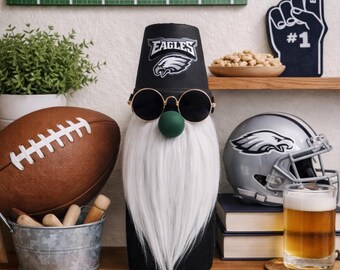 Handmade Philadelphia Eagles Gnome