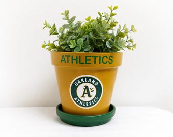 Oakland Athletics Planter Flower Pot - Plant NOT Included