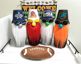 NFL Football Gnomes - Tiered Tray Decor - All Teams Available