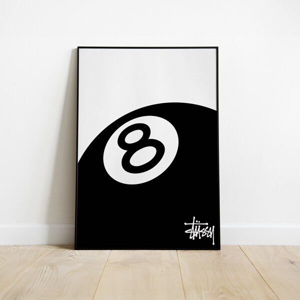 Affiche "8 Ball" | Affiche Street Art | Affiche Art