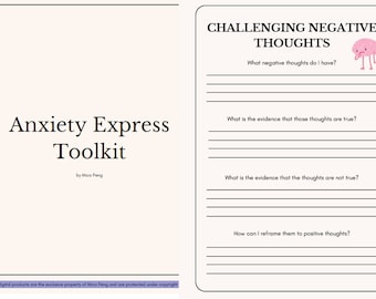 Anxiety Express Toolkit (stress relief, anxiety management, calming tools, mindfulness techniques, stress reduction strategies)
