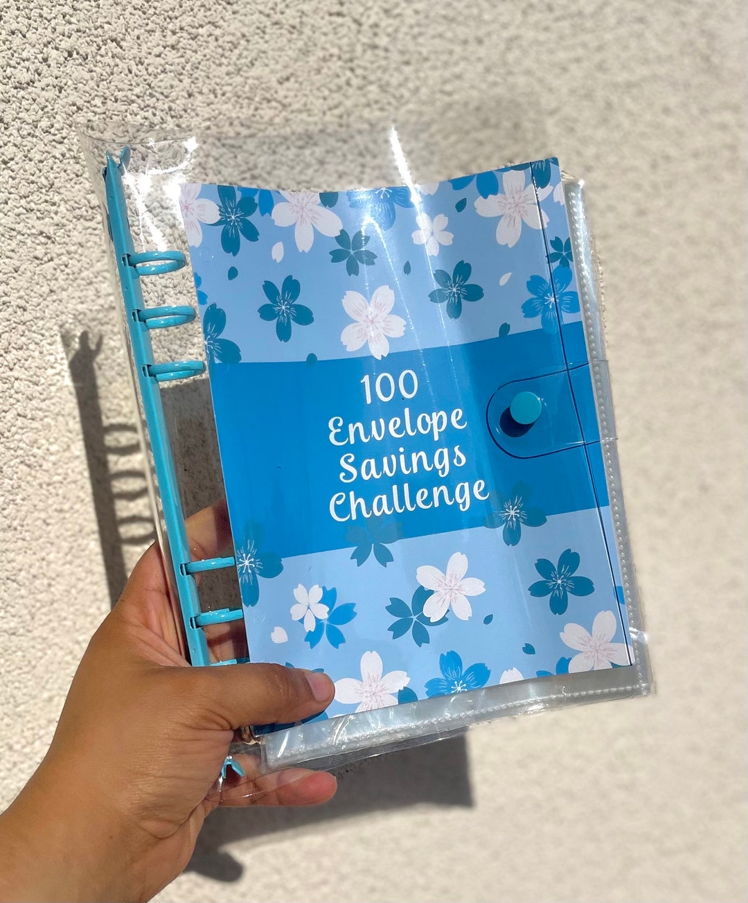100 Envelope Challenge Binder: Clear Money Saving Funds Notebook - Etsy