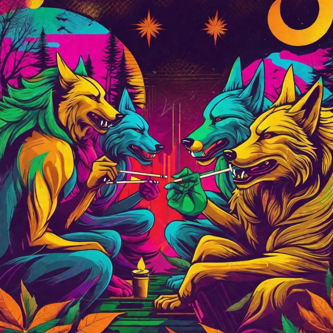 Werewolf Halloween Party Etsy