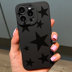 Small Black Heart Phone Case for iPhone 15 14 13 12 11 11