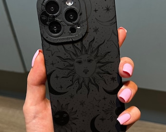 Small Black Heart Phone Case for iPhone 15 14 13 12 11 11