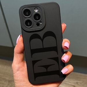 iPhone15 / black 【dress HEART 】 Small Black Heart Phone Case for iPhone 15 14 13 12 11 11
