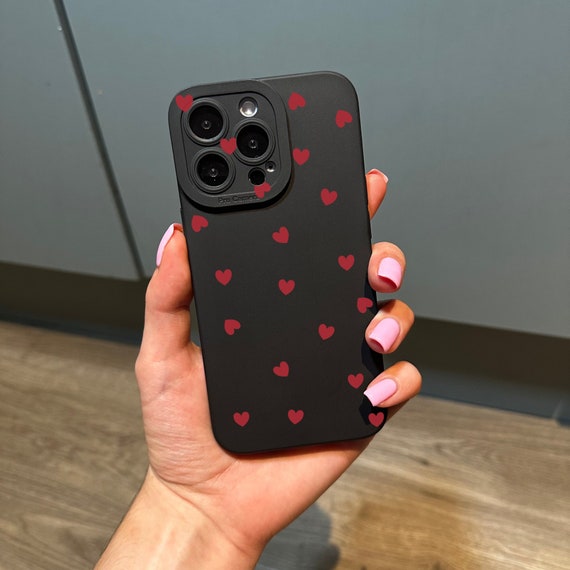 Red Heart Phone Case for iPhone 17 16 15 14 13 12 11 11 Pro Max