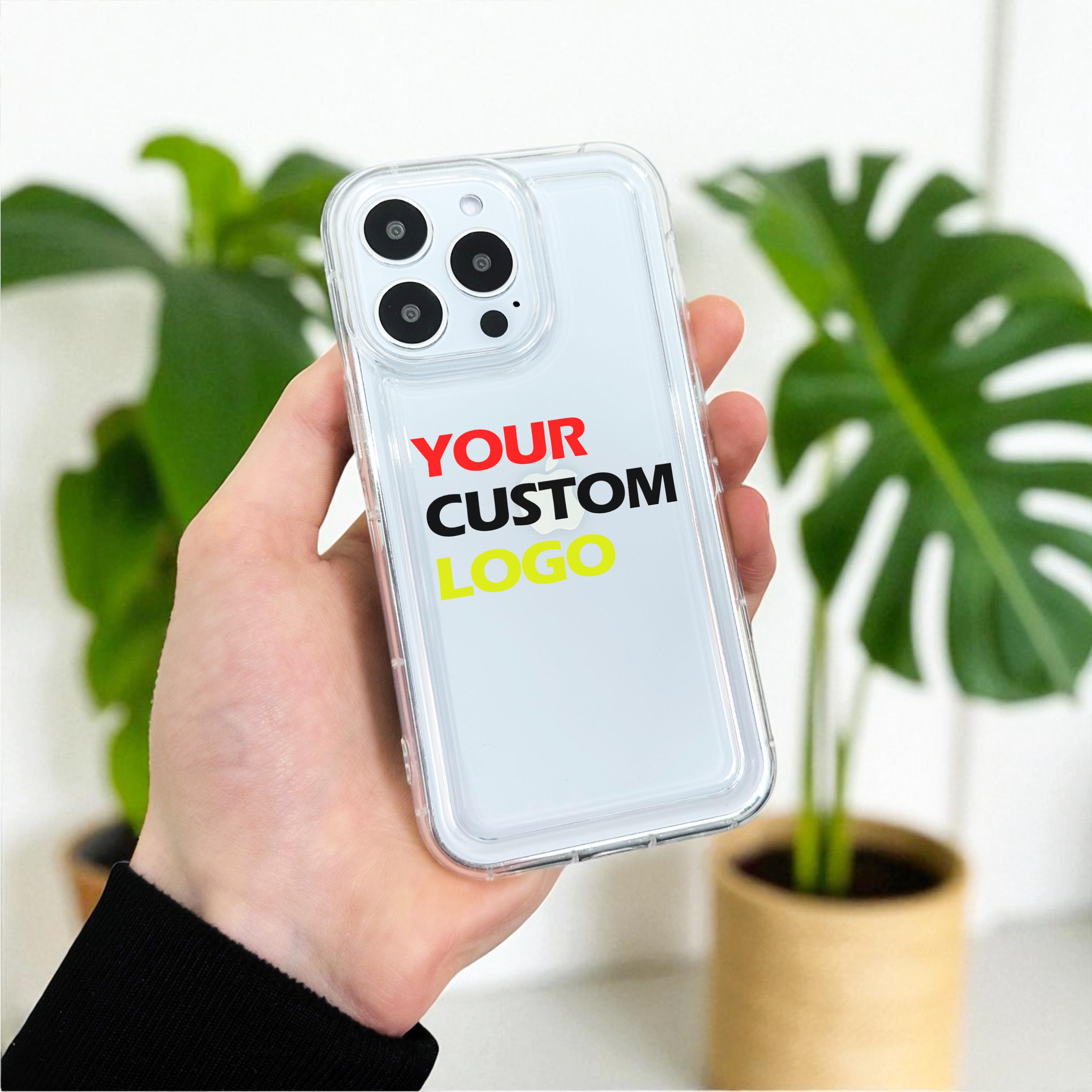 mobile custom clear iphone case