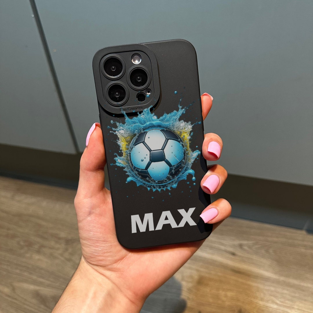 Personalised Football Phone Case for iPhone 15 14 13 12 11 11 Pro Max