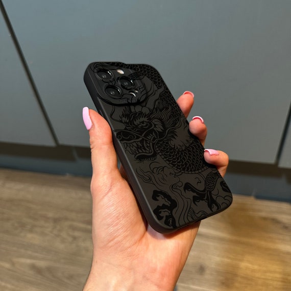 CASETiFY iPhone17PROケース G-DRAGON Black Dragon Print Phone Case
