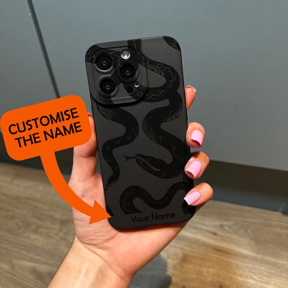 BLVCK スネークデザイン iPhoneケース Amazon.com: CASETiFY BLVCK Mirror Case for iPhone 13 Pro - Snake