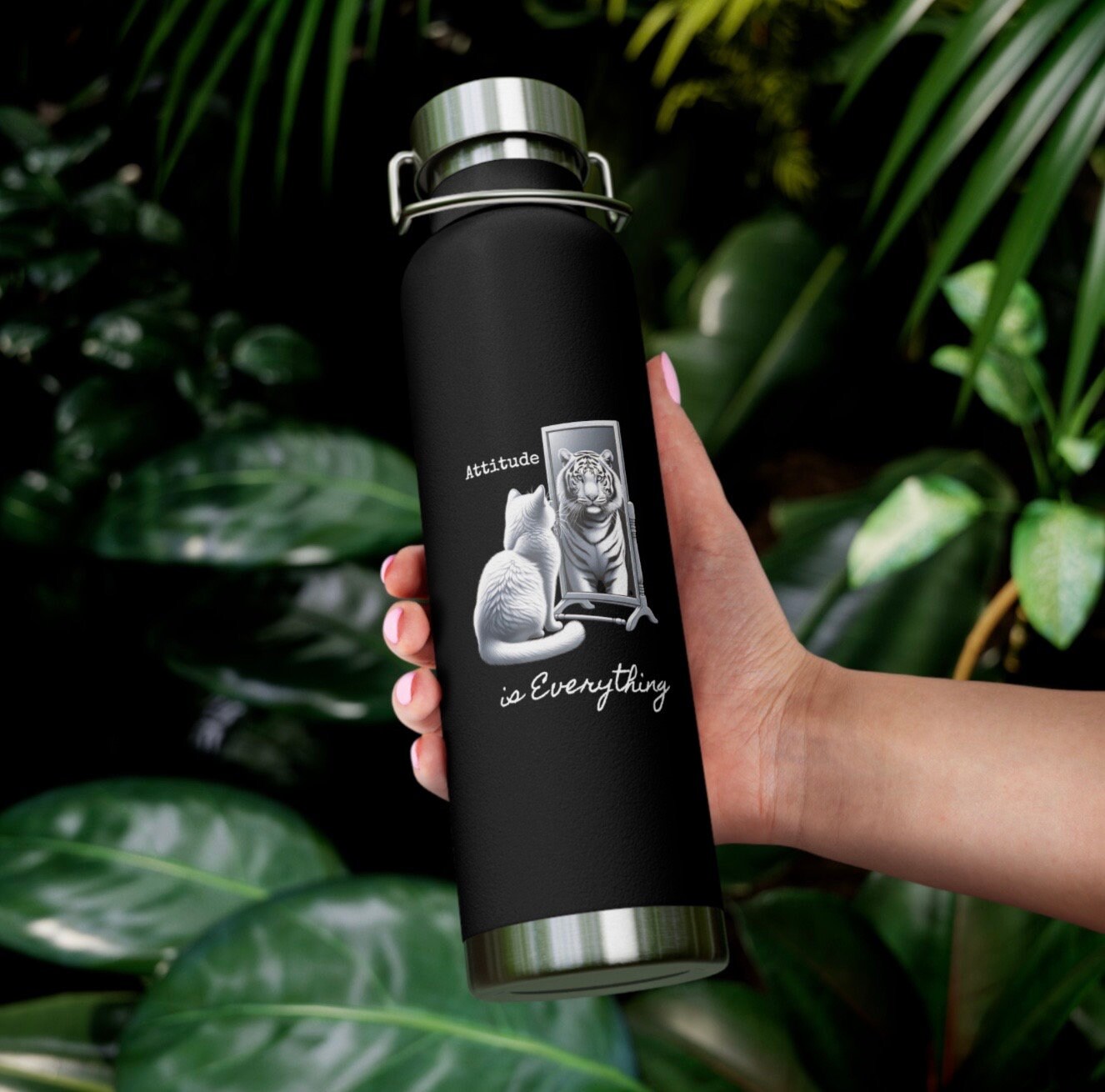 Stainless Steel Vacuum Insulated Mug, Vintage Old Ancient Hercules Hunting  Lion Print Thermos Water Bottle for Hot and Cold Drinks Kids Adults 17 Oz